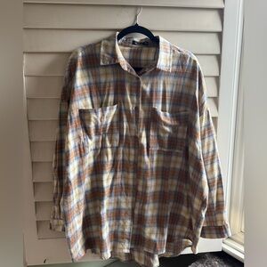 Boohoo plaid flannel